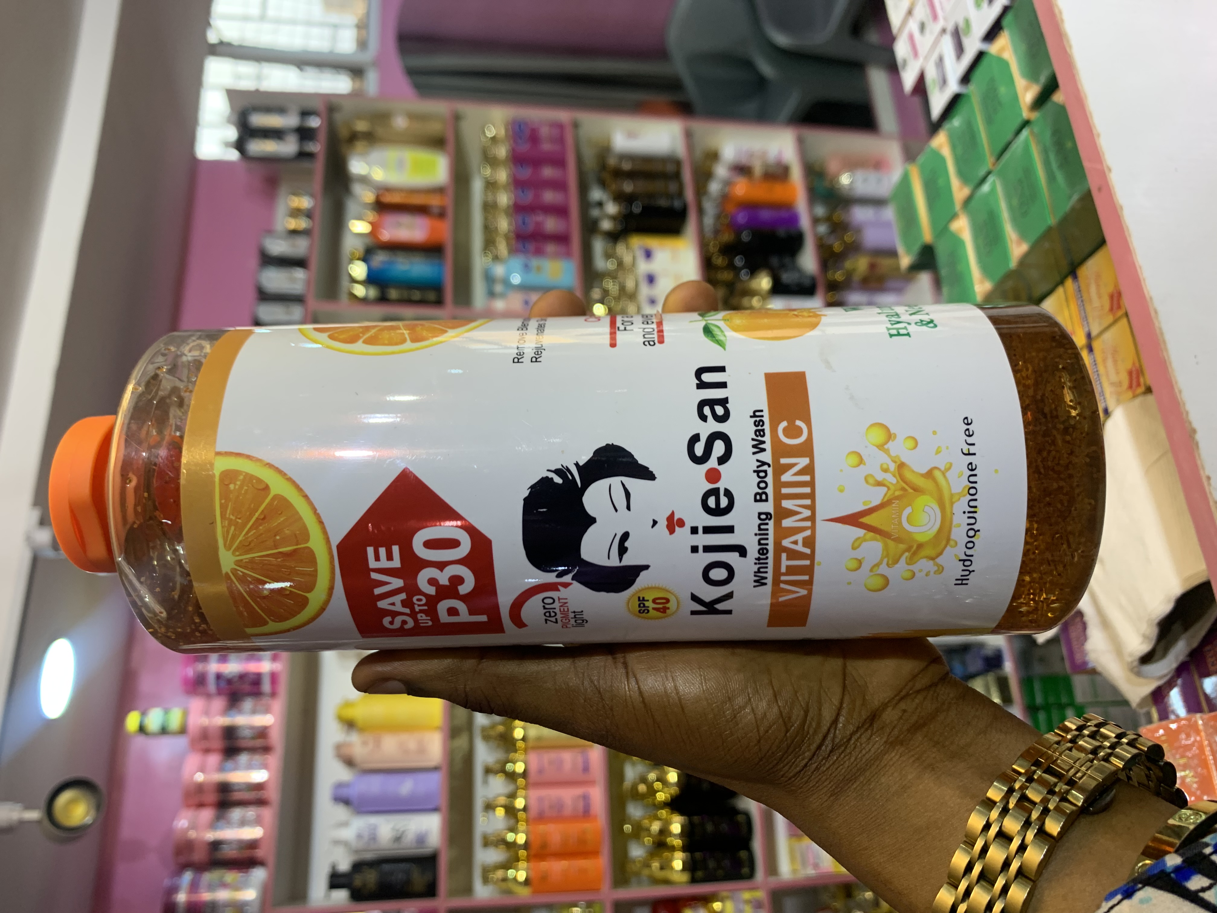 Kojie san vitamin c body wash