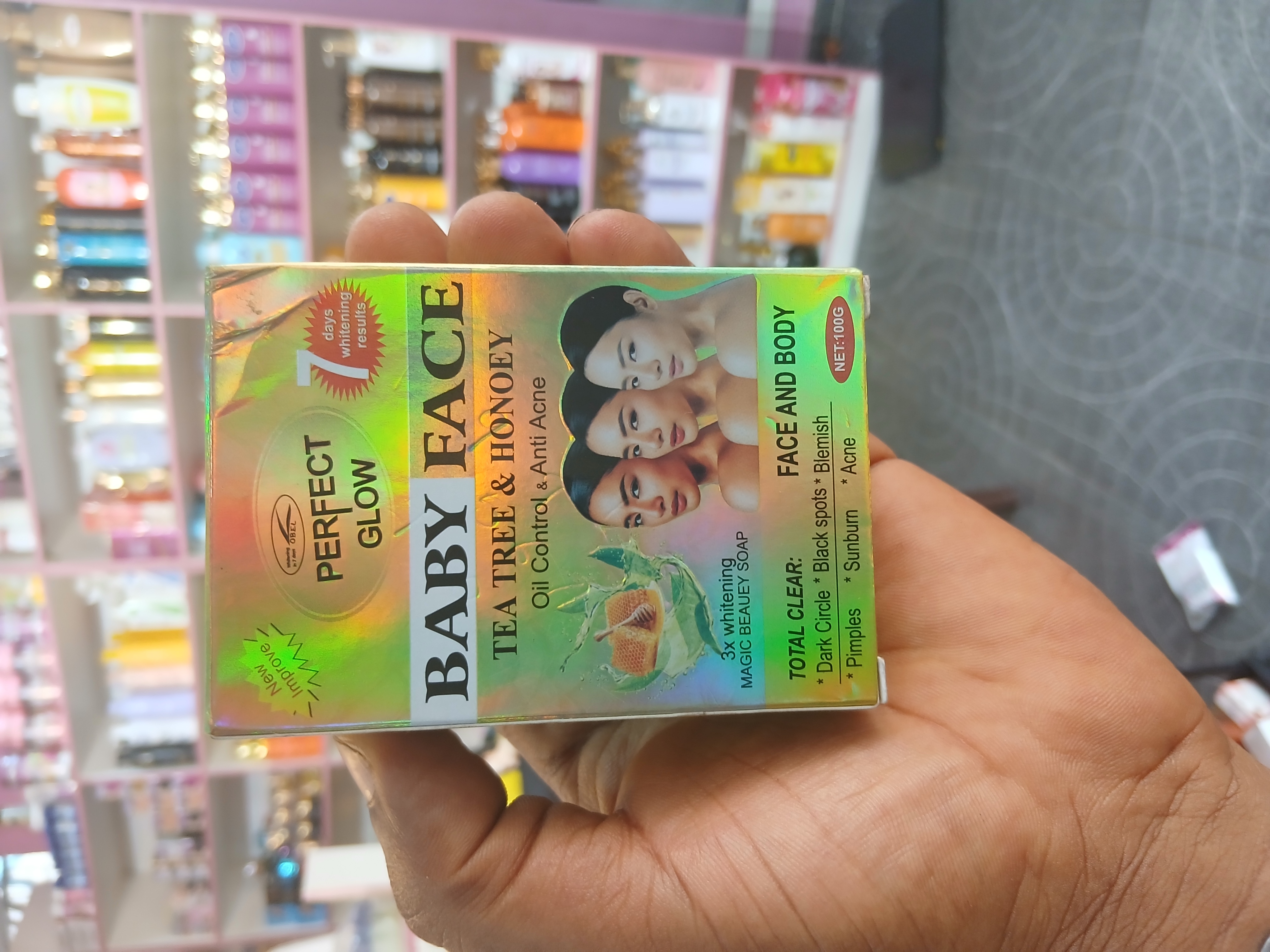 Perfect glow baby face soap