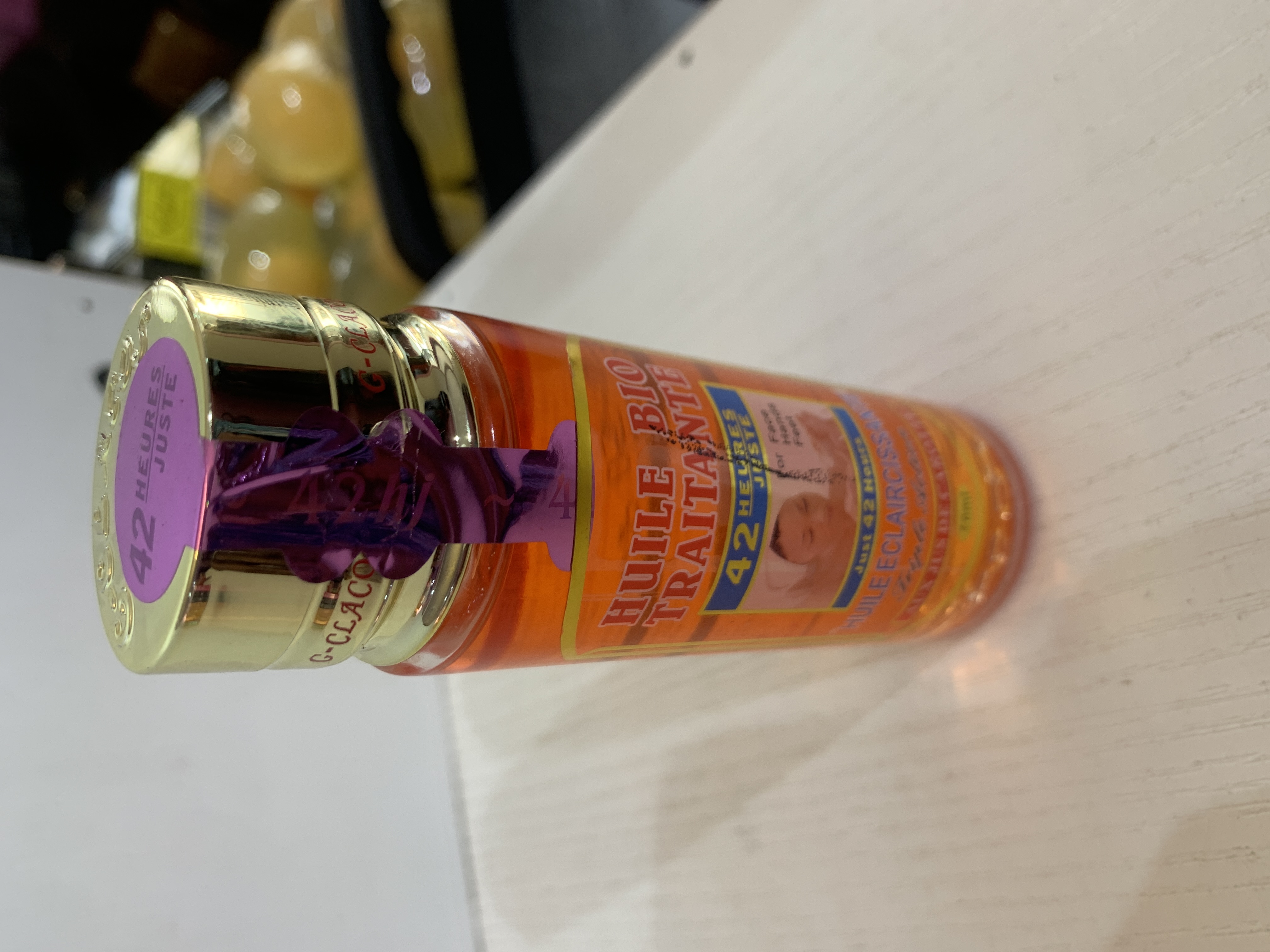 42 hours lightening oil (carrotte) 70ml