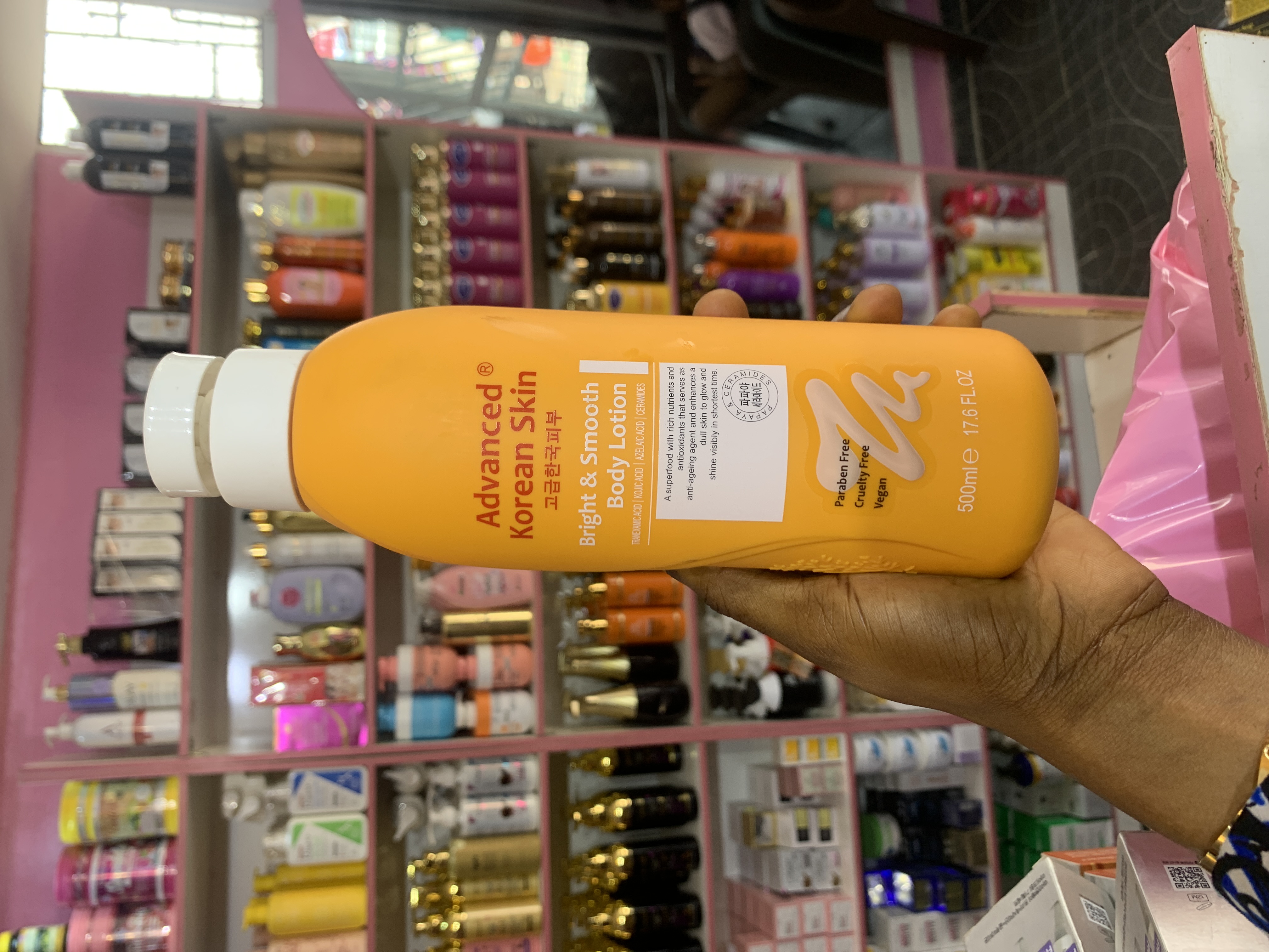 Advanced Korean Skin lotion (Orange)