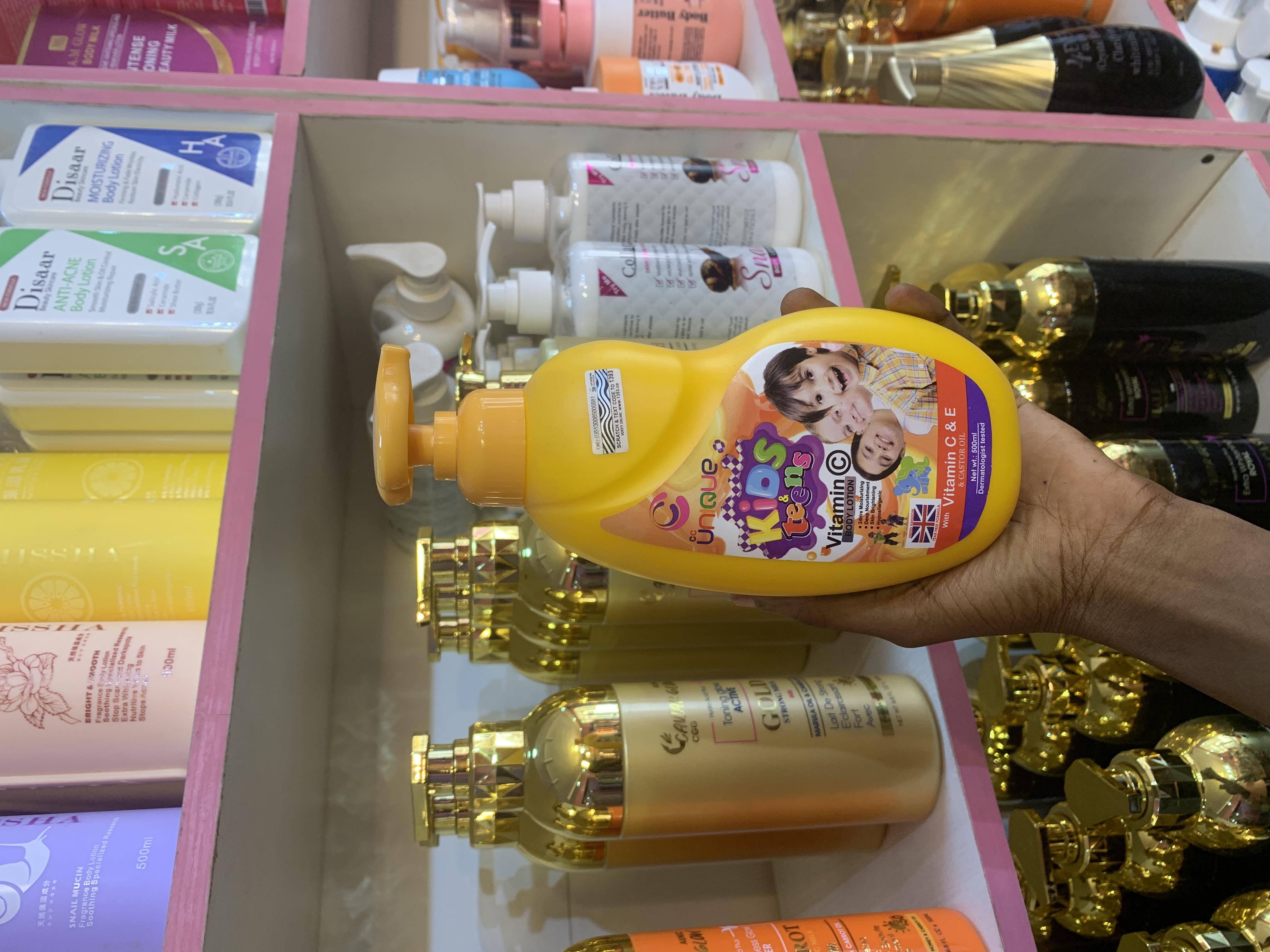 Unique Kids and teen Vitamin c lotion